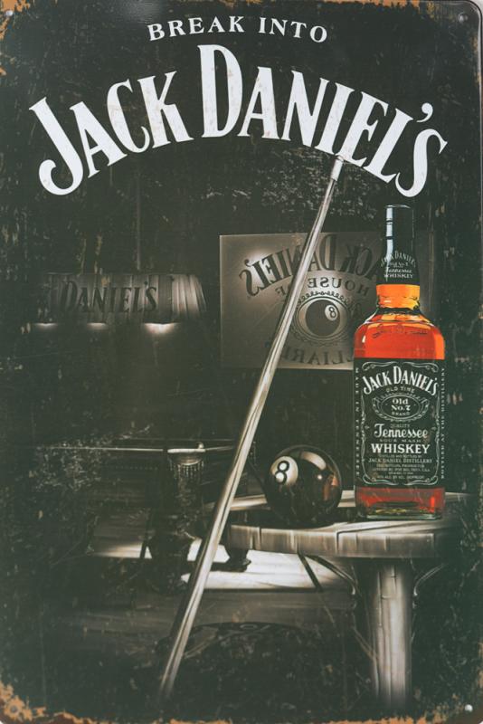 Tavla Plåtskylt Retro