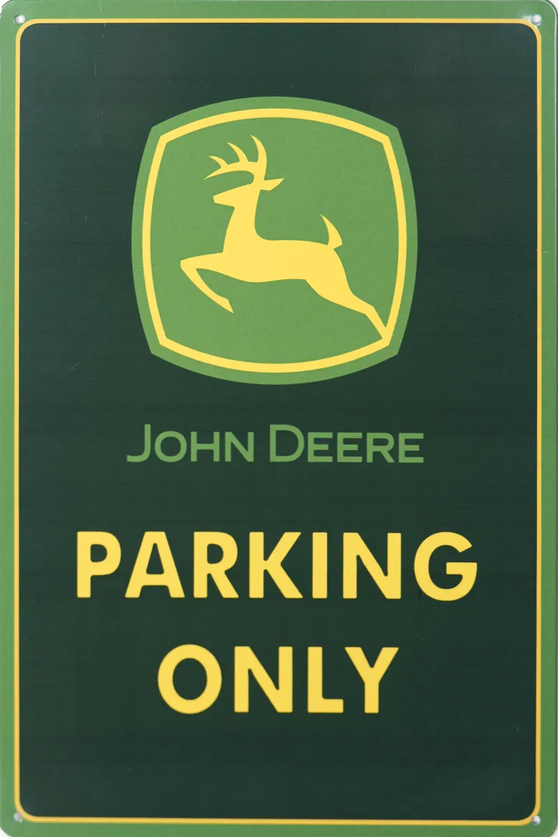 Metallskilt Retro John Deere