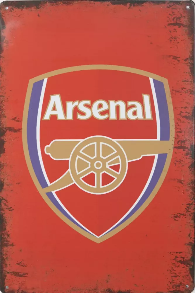 Metallskilt Retro Arsenal