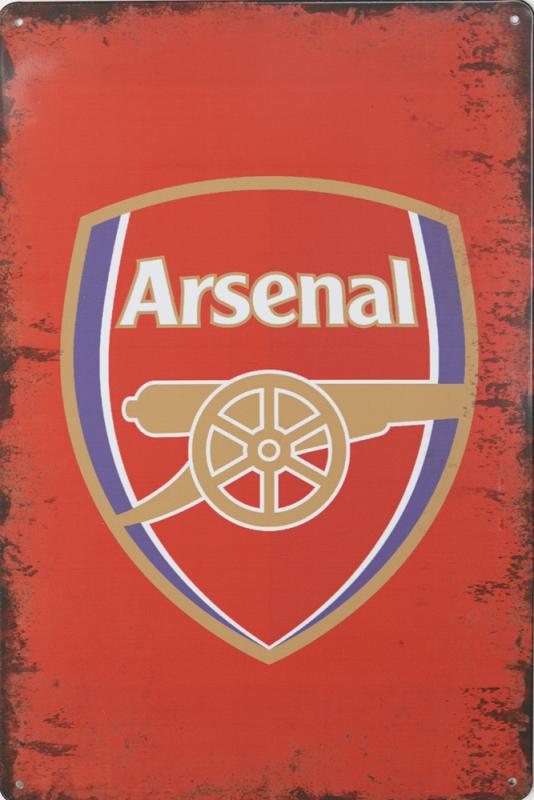 Tavla Plåtskylt Retro Arsenal