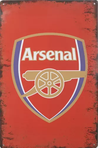 Tavla Plåtskylt Retro Arsenal
