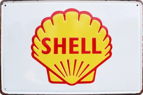 Tavla Plåtskylt Retro 3D