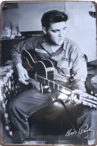 Tavla Plåtskylt Retro