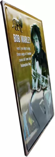 Tavla Plåtskylt Retro 3D