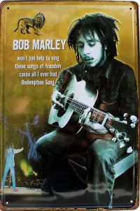 Tavla Plåtskylt Retro 3D