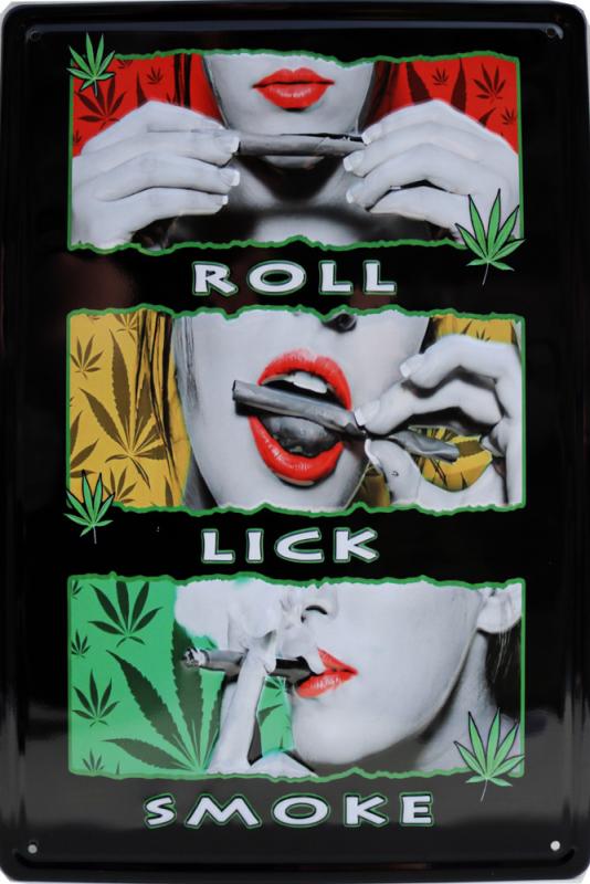 Tavla Plåtskylt Retro 3D