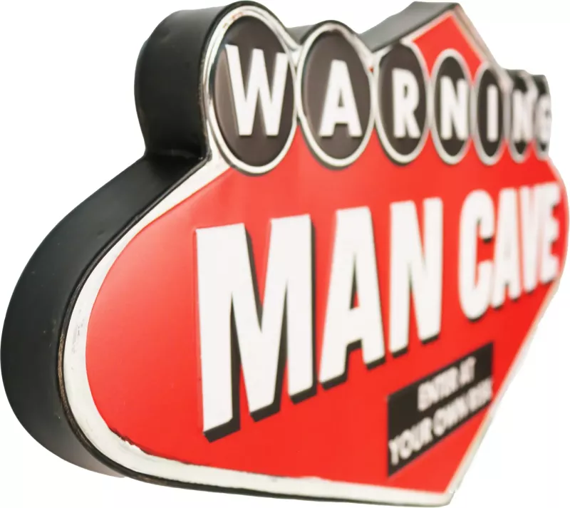 Retro Metallskilt Man Cave