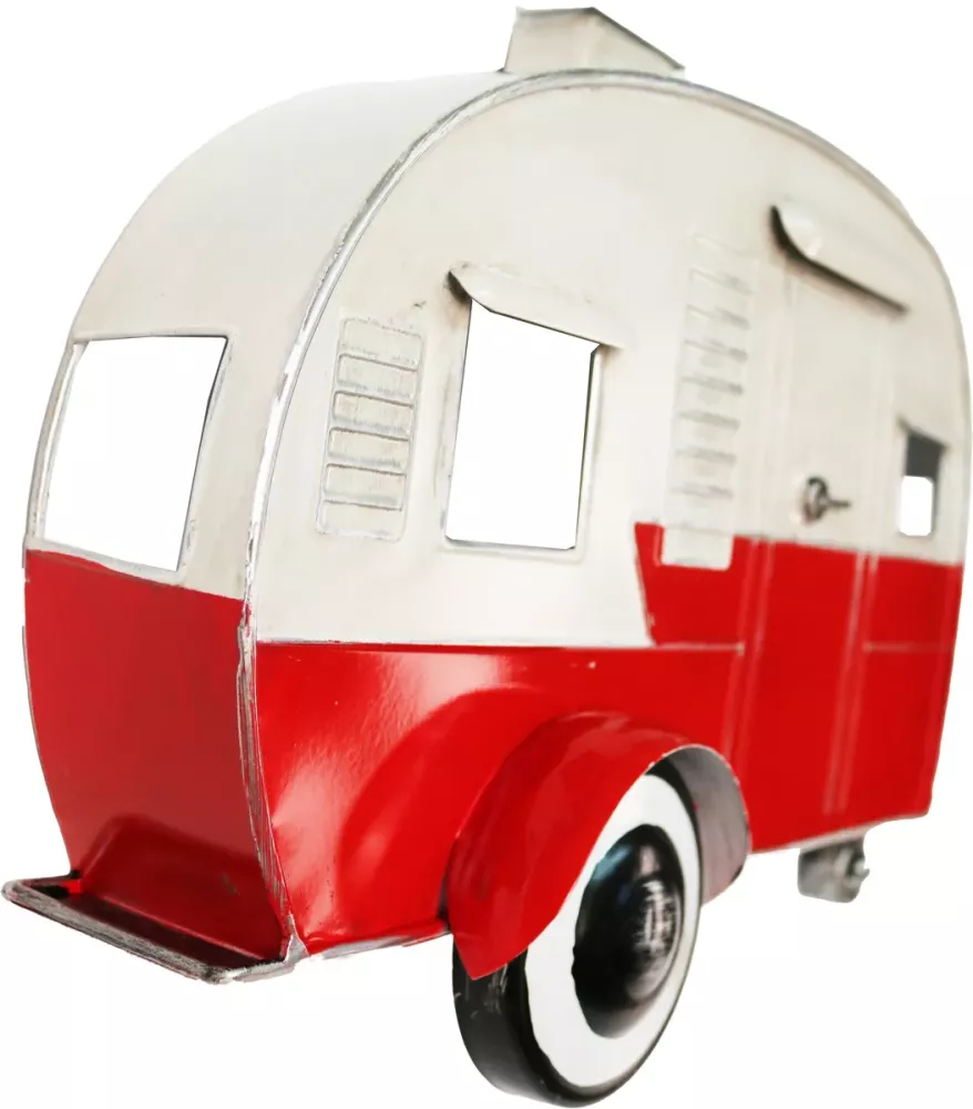 Retro Metallskilt Campingvogn