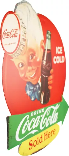Retro Metallskylt Coca Cola