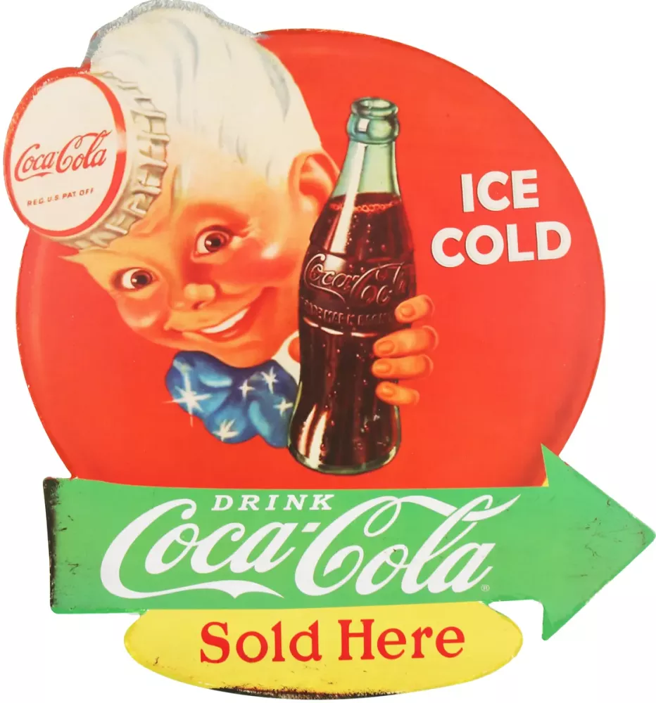 Retro Metallskilt Coka Cola