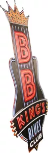 Retro Metallskylt BB Kings Blues Club