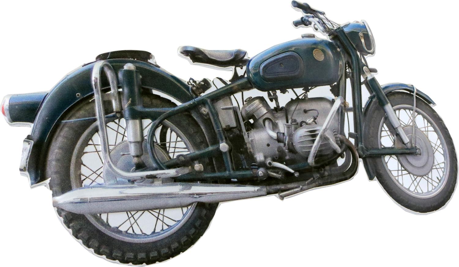 Retro Metallskilt Motorsykkel