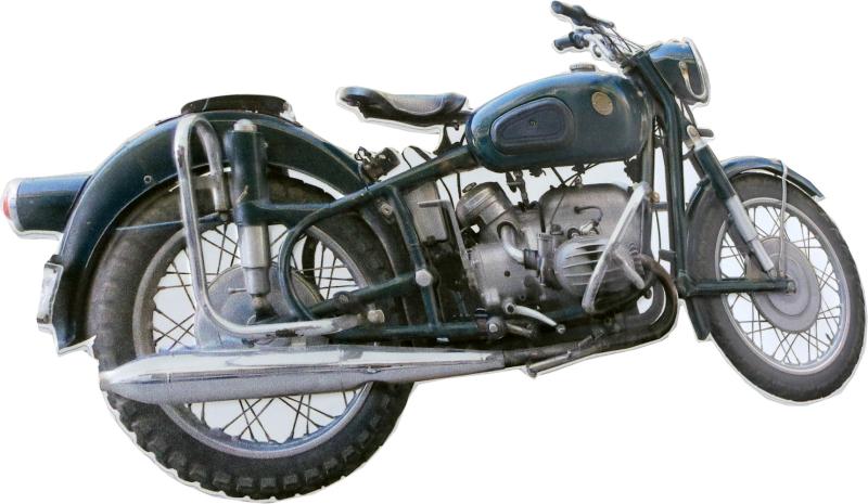 Retro Metallskylt Motorcykel