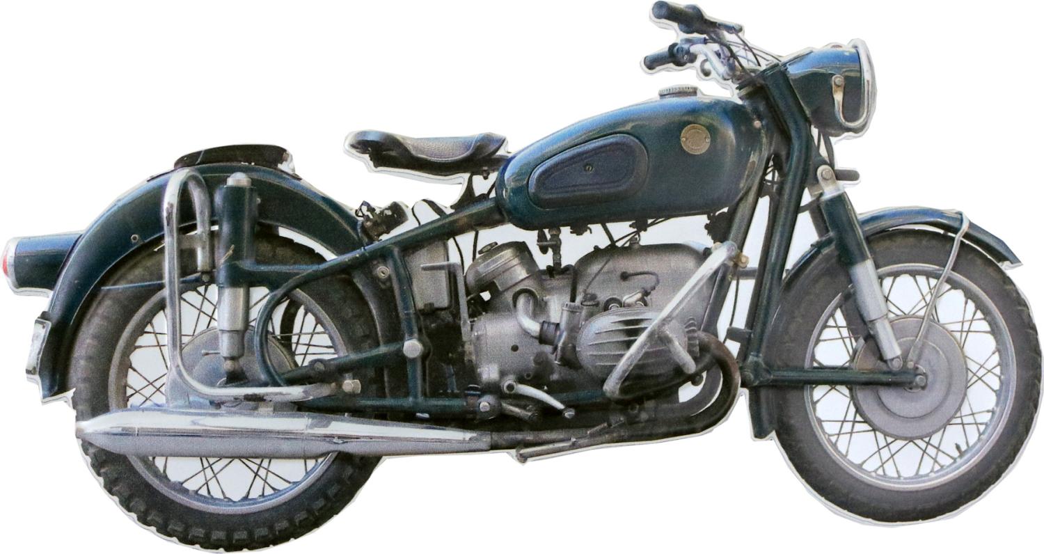 Retro Metallskilt Motorsykkel