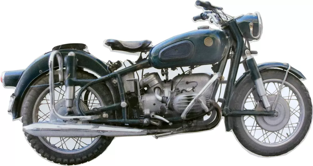 Retro Metallskilt Motorsykkel