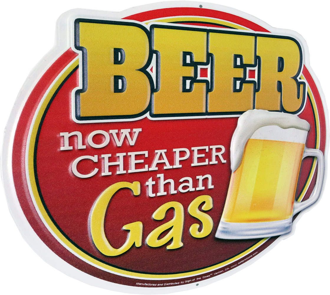 Retro Metallskilt Beer