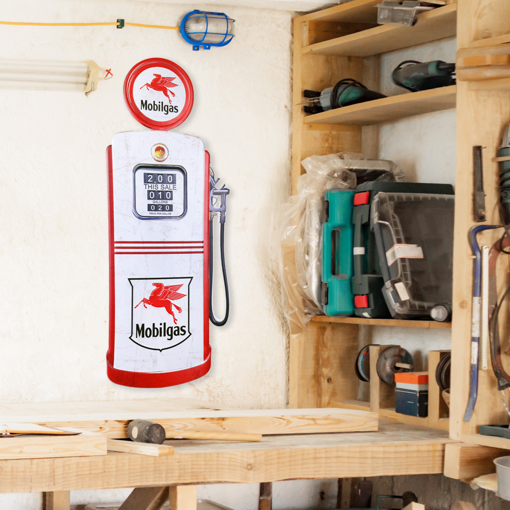 Retro Metallskilt Mobilgas