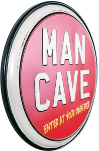 Retro Metallskilt Man Cave