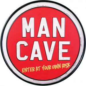 Retro Metallskilt Man Cave