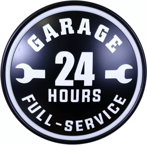 Retro Garage LED-Lampa