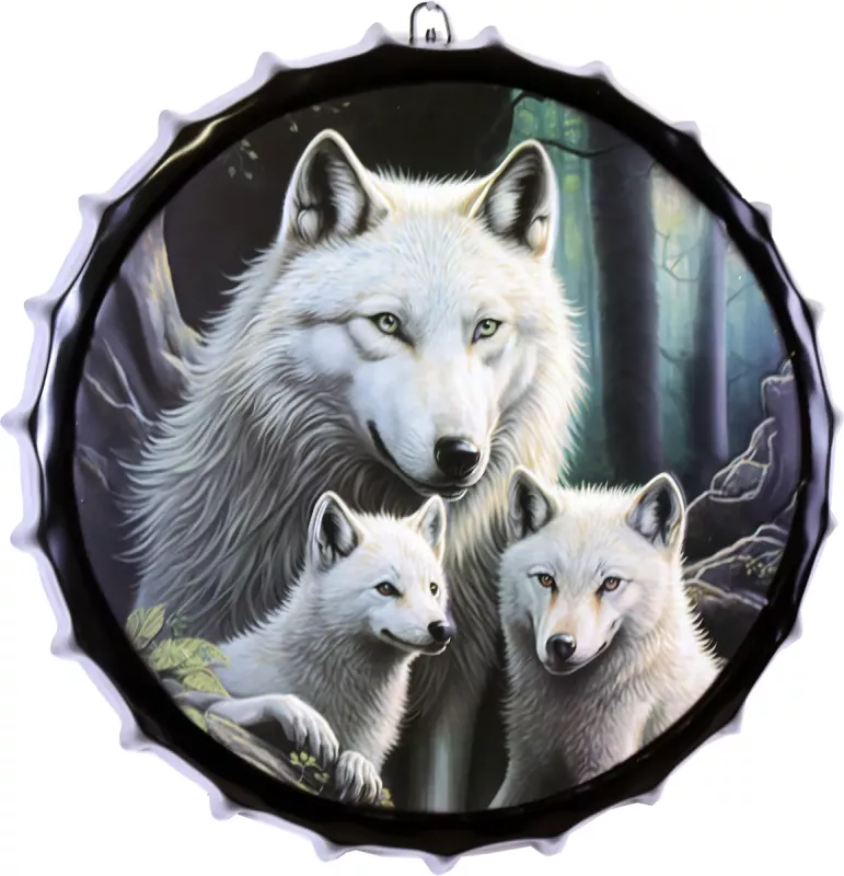 Retro Metallskilt Kork Ulv