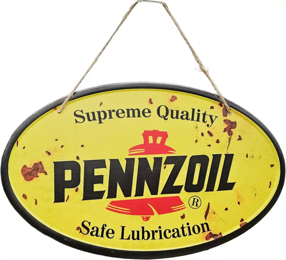 Retro Metallskilt Pennzoil