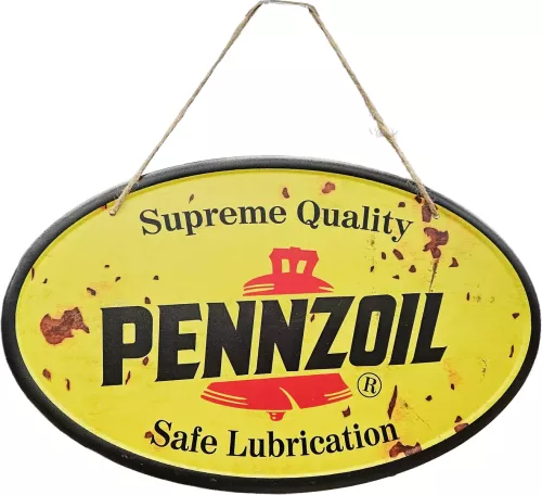 Retro Metallskylt Pennzoil