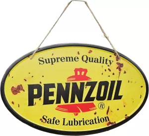 Retro Metallskylt Pennzoil