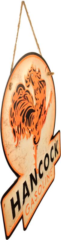 Retro Metallskylt Hancok Gasoline