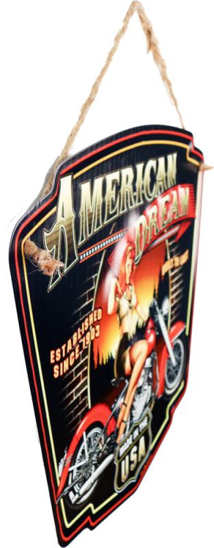 Retro Metallskylt  American Dream