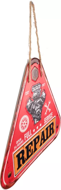 Retro Metallskilt Garage Repair