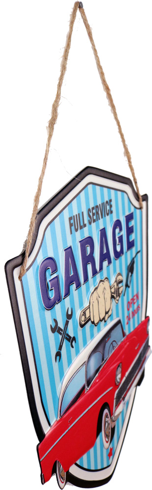Retro Metallskilt Garage