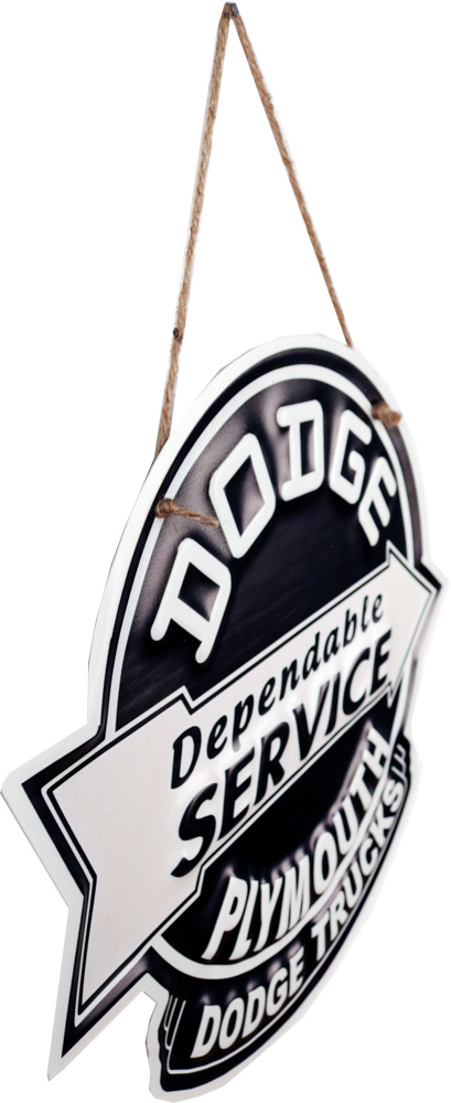 Retro Metallskilt Dodge Service