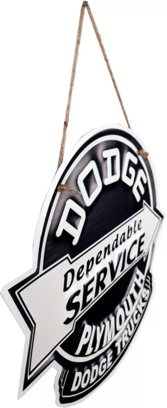 Retro Metallskilt Dodge Service