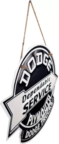 Retro Metallskylt Dodge Service