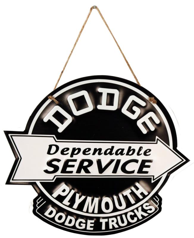 Retro Metallskylt Dodge Service