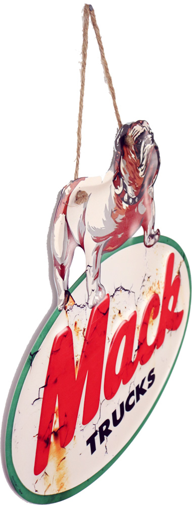 Retro Metallskilt Mack Trucks