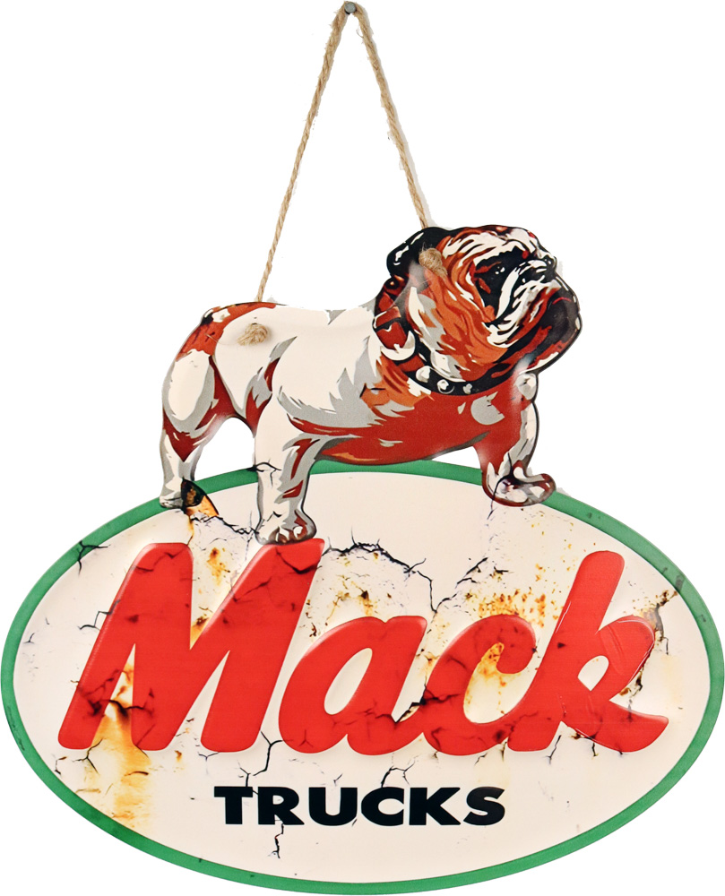 Retro Metallskilt Mack Trucks