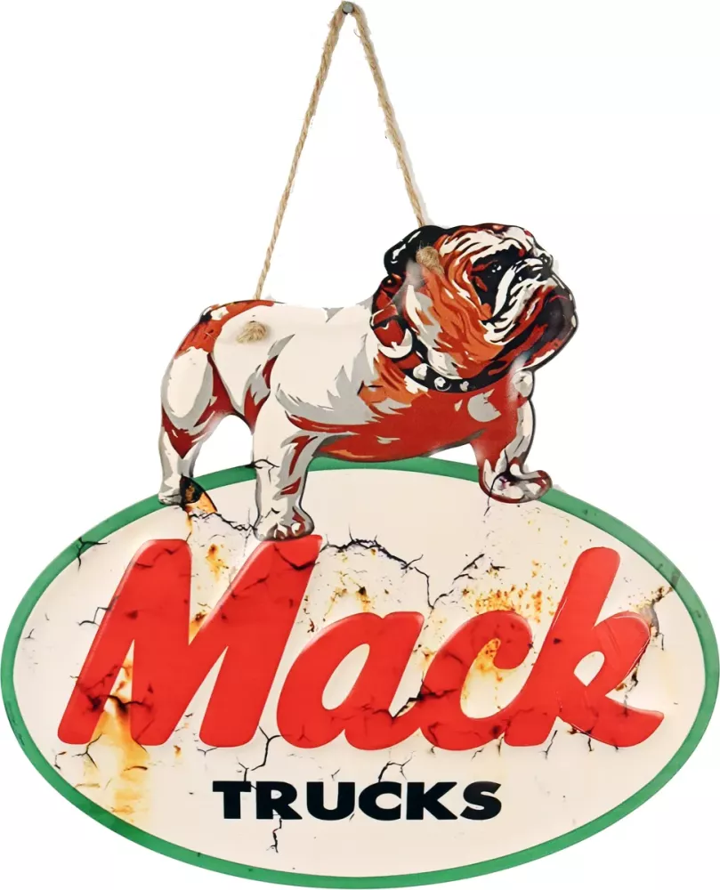 Retro Metallskilt Mack Trucks
