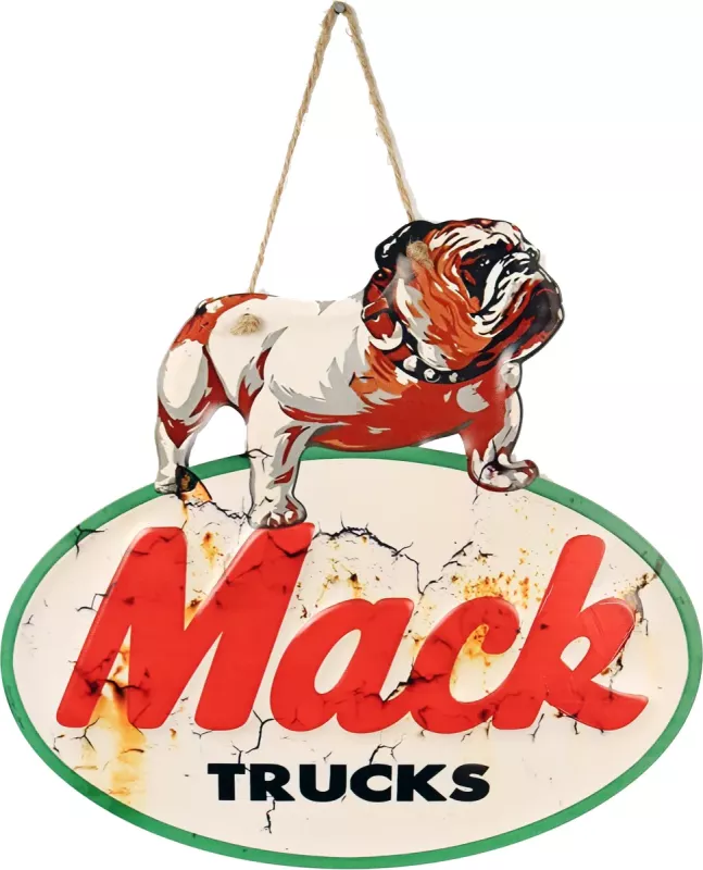 Retro Metallskilt Mack Trucks