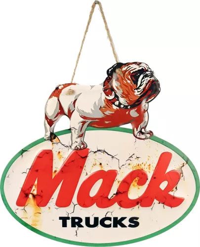 Retro Metallskylt Mack Trucks