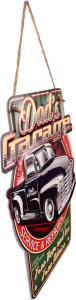 Retro Metallskylt Dads Garage