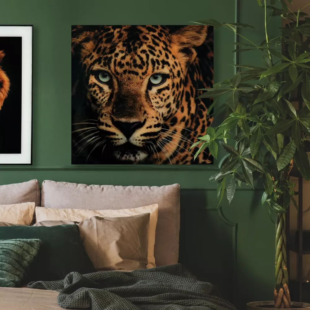 Tavla i Glas Leopard