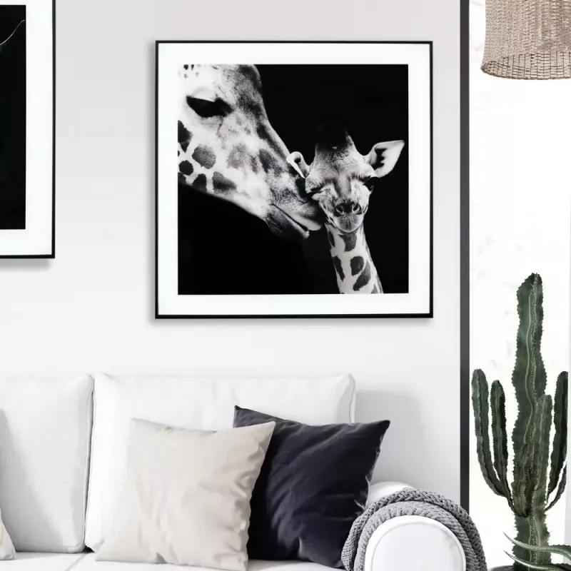 Tavla i Glas Giraff