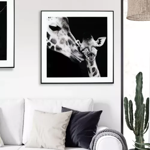 Tavla i Glas Giraff