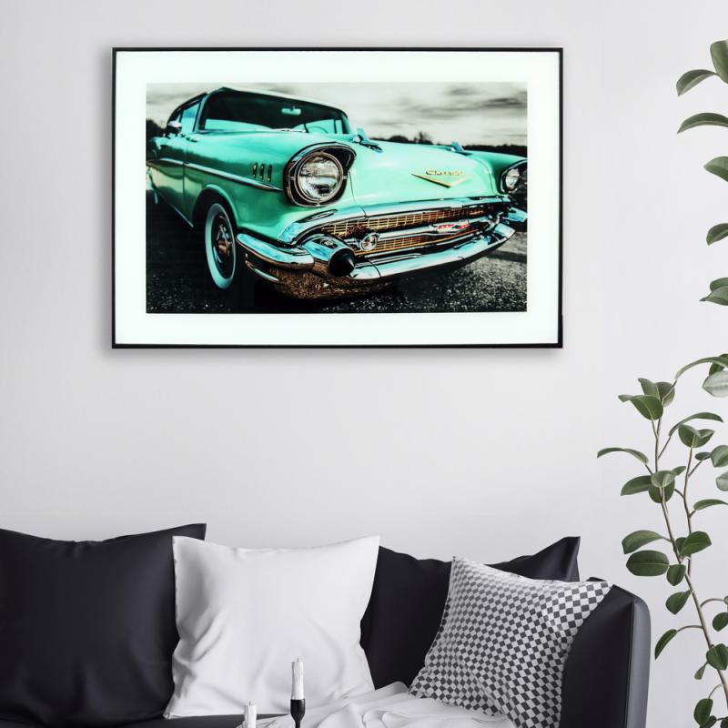 Maleri i Glass Chevrolet