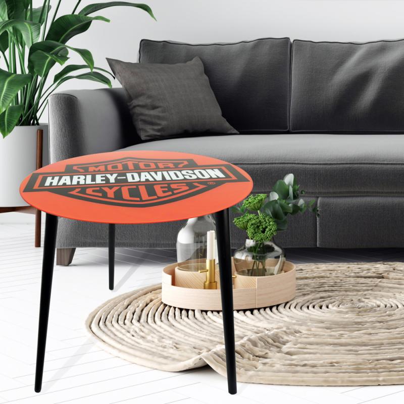 Retro Glasbord Harley