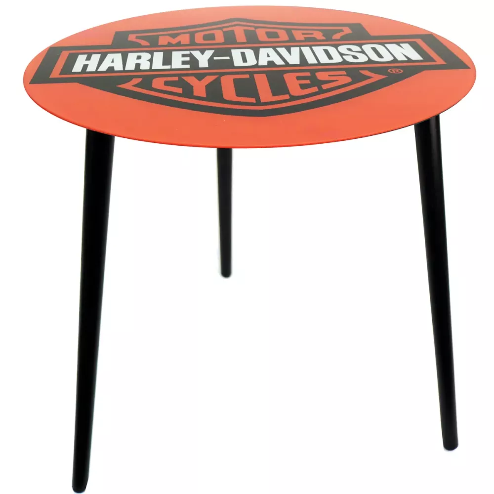 Retro Glassbord Harley