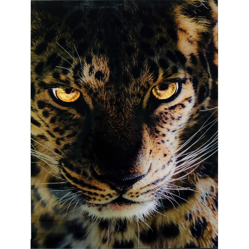 Maleri i Glass Leopard