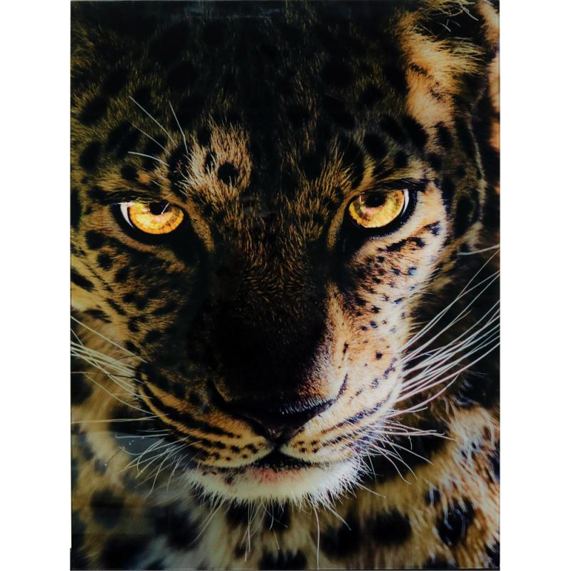 Maleri i Glass Leopard